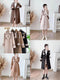 Winter Double Breasted Long Trench Coat